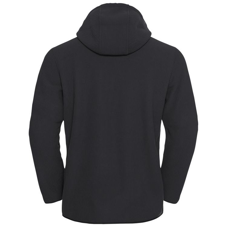 Jack Wolfskin Jack Wolfskin LAKE RIDGE HOODED JKT M Fleecejacke Herren - black - 0 | SportScheck