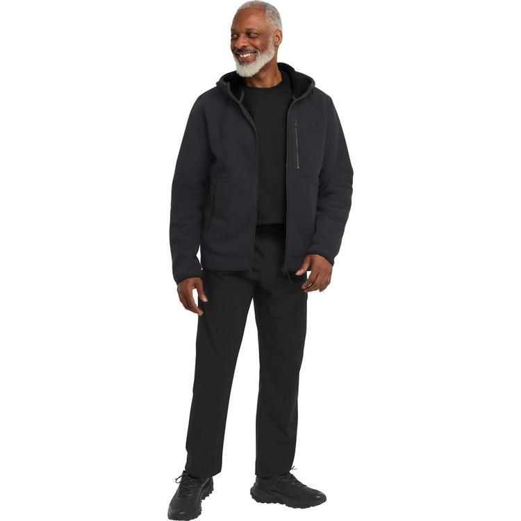 Jack Wolfskin Jack Wolfskin LAKE RIDGE HOODED JKT M Fleecejacke Herren - black - 2 | SportScheck