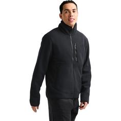 Rückansicht von Jack Wolfskin LAKE RIDGE JKT M Fleecejacke Herren black