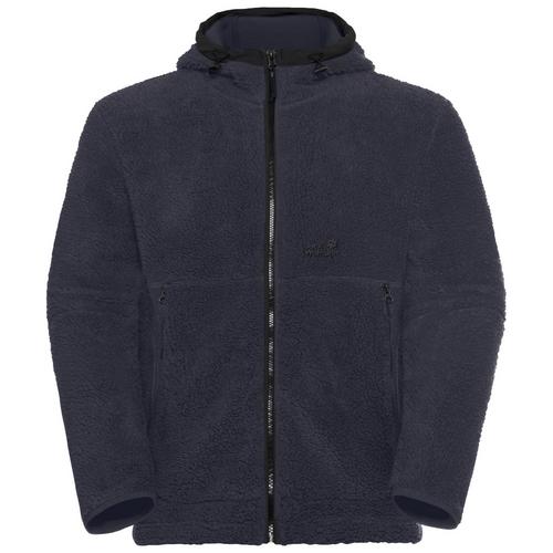 Jack Wolfskin STONE LITE HOODED JKT M Fleecehoodie Herren