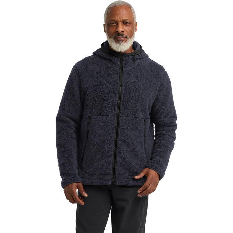 Jack Wolfskin Jack Wolfskin STONE LITE HOODED JKT M Fleecehoodie Herren - dark navy - 0 | SportScheck