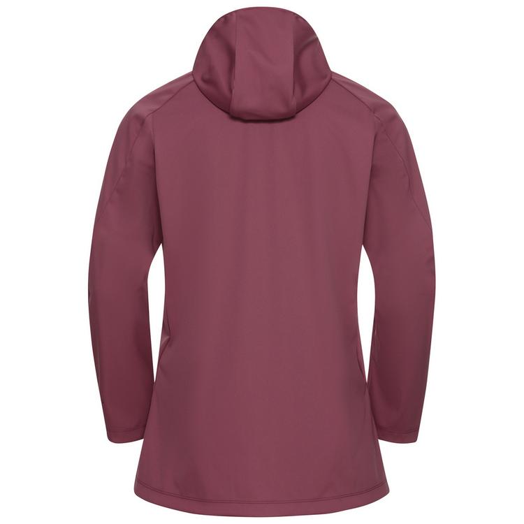 Jack Wolfskin Jack Wolfskin HIKE WITH ME HOODY W Softshelljacke Damen - raisin - 0 | SportScheck