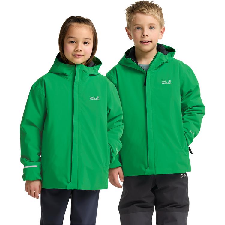 Jack Wolfskin Jack Wolfskin FLOWLINE SKI JKT KIDS Funktionsjacke Kinder - mystic green - 0 | SportScheck