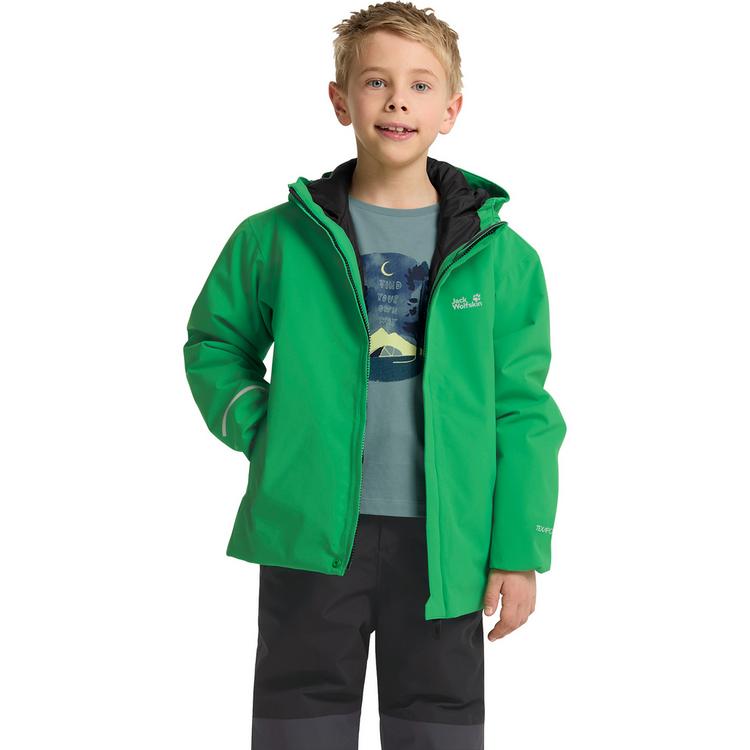 Jack Wolfskin Jack Wolfskin FLOWLINE SKI JKT KIDS Funktionsjacke Kinder - mystic green - 1 | SportScheck