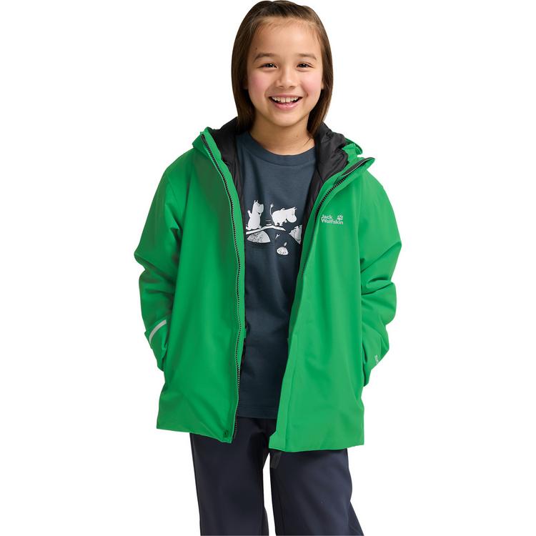 Jack Wolfskin Jack Wolfskin FLOWLINE SKI JKT KIDS Funktionsjacke Kinder - mystic green - 3 | SportScheck