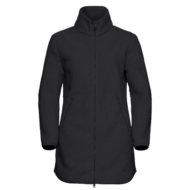 Jack Wolfskin Jack Wolfskin HIGH CURL COAT W Funktionsmantel Damen - black - 0 | SportScheck