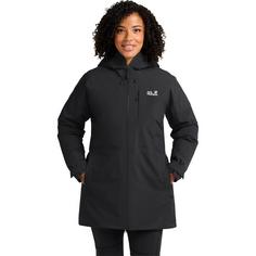 Rückansicht von Jack Wolfskin ICECAPE 2L DOWN INS JKT W RDS Daunenjacke Damen black