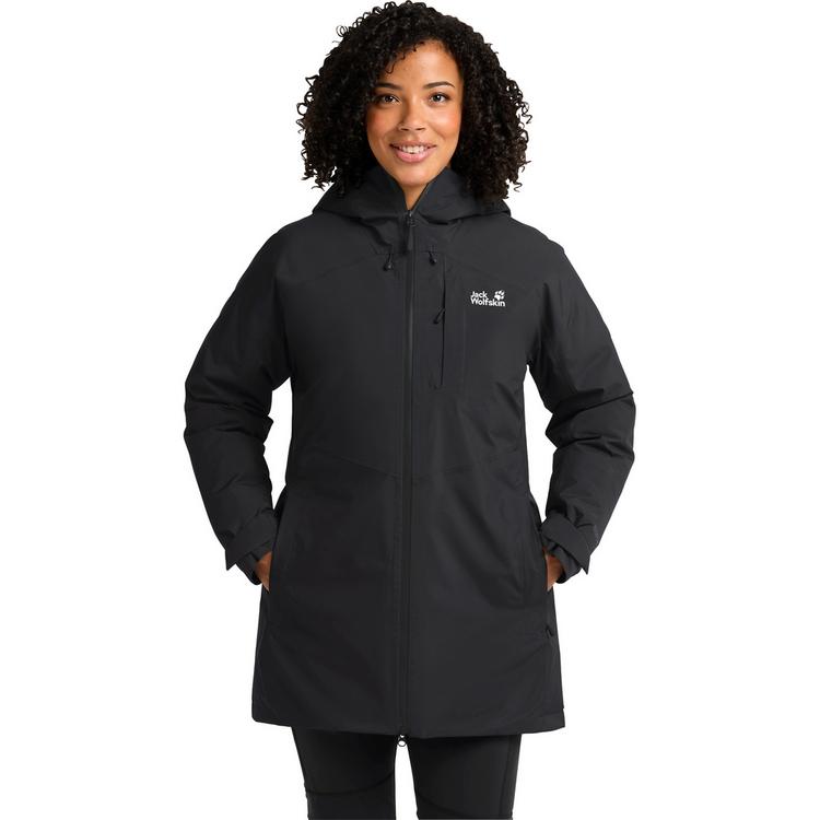 Jack Wolfskin Jack Wolfskin ICECAPE 2L DOWN INS JKT W RDS Daunenjacke Damen - black - 0 | SportScheck