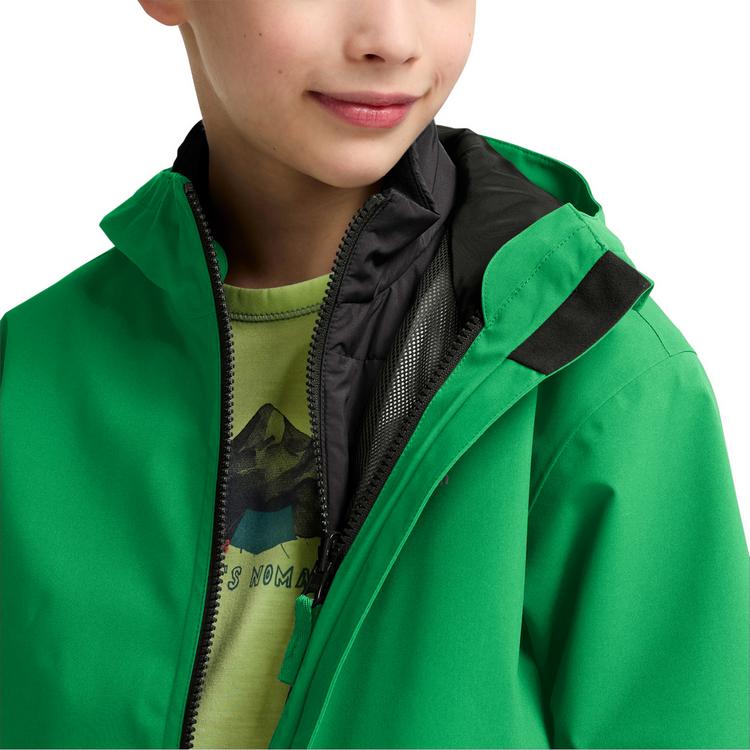 Jack Wolfskin Jack Wolfskin HYBRID 3IN1 JACKET K Funktionsjacke Kinder - mystic green - 1 | SportScheck