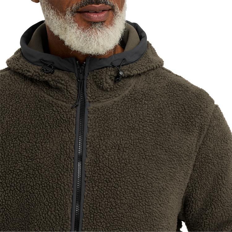 Jack Wolfskin Jack Wolfskin STONE LITE HOODED JKT M Fleecehoodie Herren - obsidian moss - 2 | SportScheck