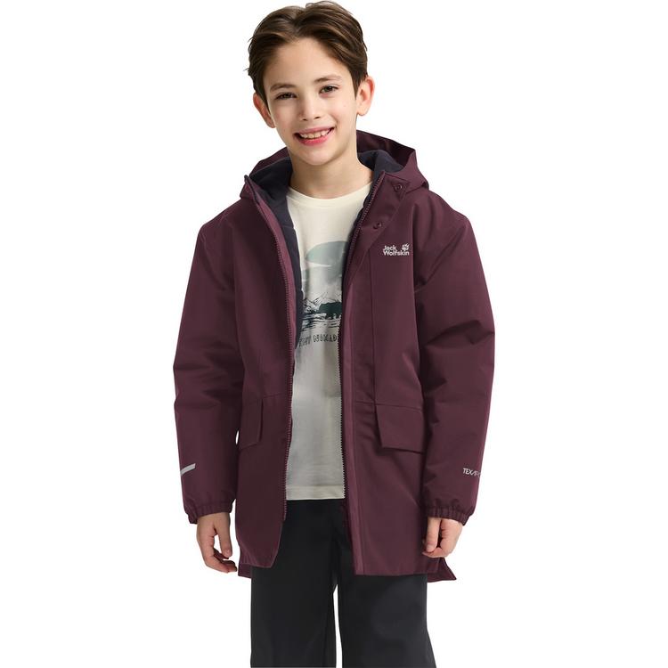 Jack Wolfskin Jack Wolfskin CANVEY JKT KIDS Fleecejacke Kinder - amaranth - 2 | SportScheck