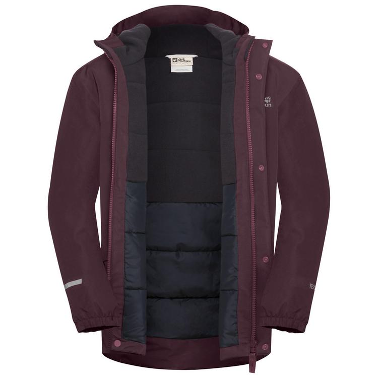 Jack Wolfskin Jack Wolfskin CANVEY JKT KIDS Fleecejacke Kinder - amaranth - 3 | SportScheck