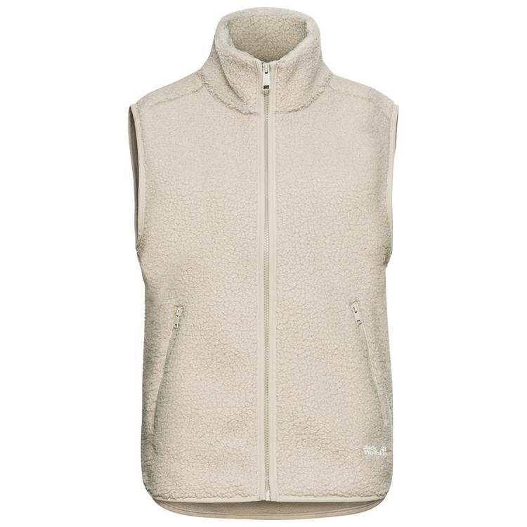 Jack Wolfskin Jack Wolfskin HIGH CURL VEST W Fleeceweste Damen - pale sand - 0 | SportScheck