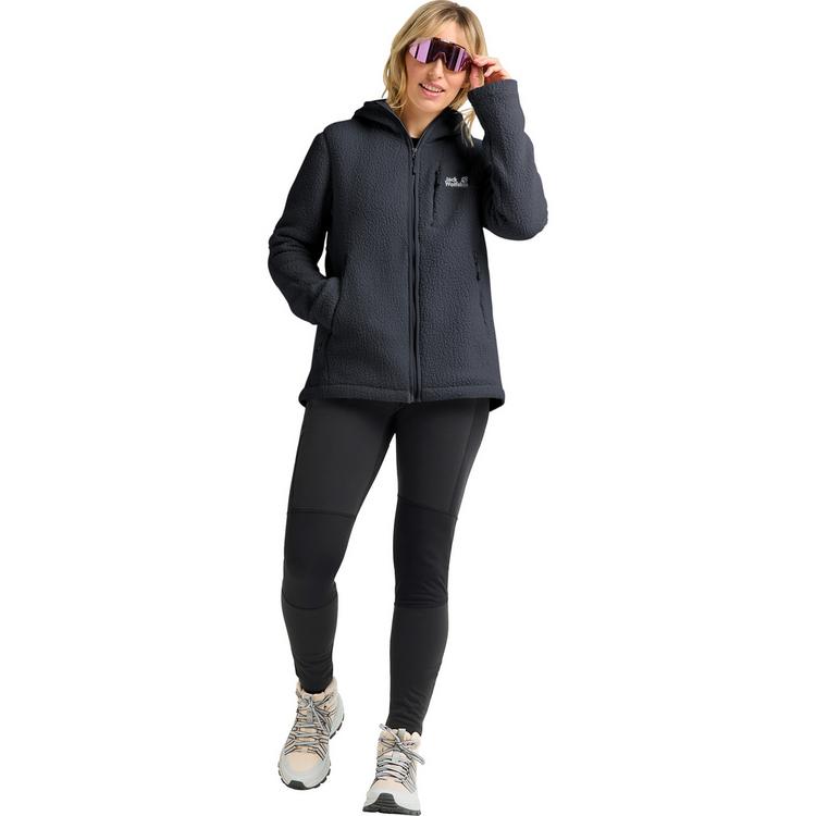 Jack Wolfskin Jack Wolfskin CRADLE MOUNTAIN PILE FZ W Fleecejacke Damen - phantom - 2 | SportScheck