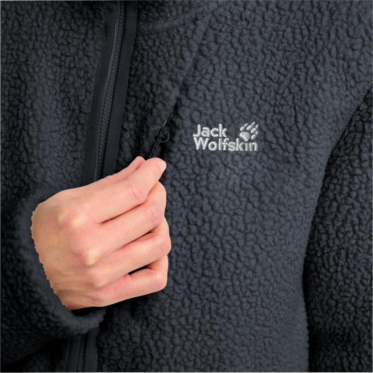Jack Wolfskin Jack Wolfskin CRADLE MOUNTAIN PILE FZ W Fleecejacke Damen - phantom - 1 | SportScheck