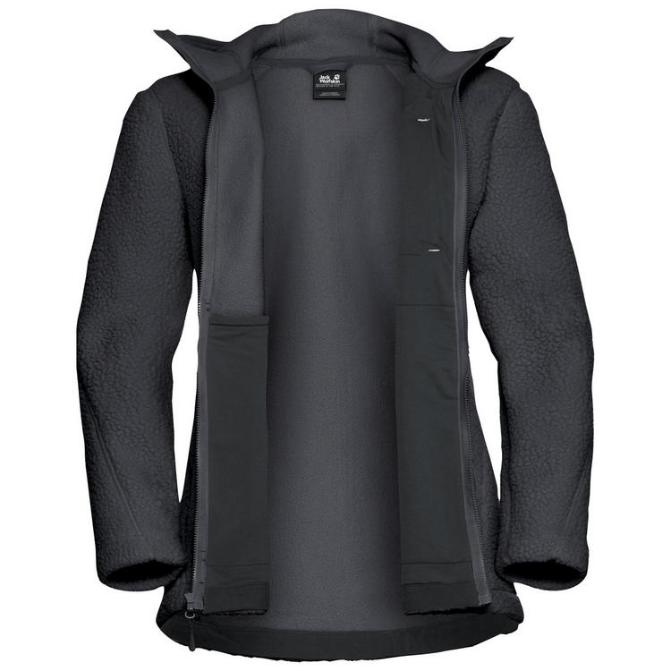 Jack Wolfskin Jack Wolfskin CRADLE MOUNTAIN PILE FZ W Fleecejacke Damen - phantom - 3 | SportScheck