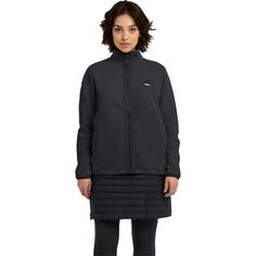 Rückansicht von Jack Wolfskin SUMETRO FZ W Fleecejacke Damen black