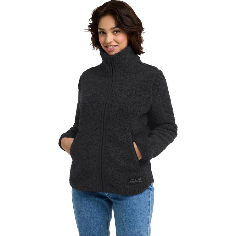 Jack Wolfskin Jack Wolfskin HIGH CURL JKT W Fleecejacke Damen - black - 0 | SportScheck
