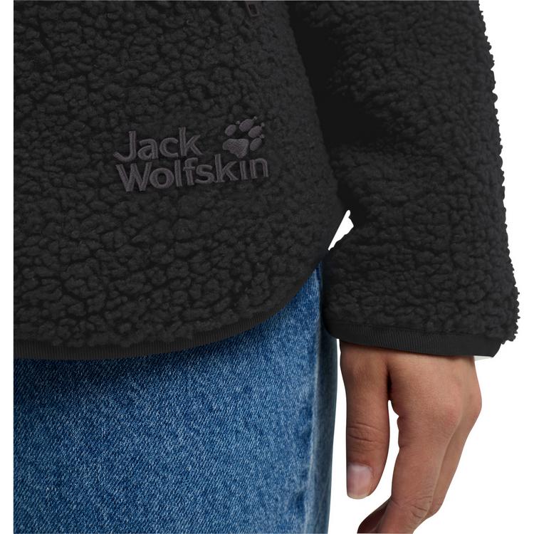 Jack Wolfskin Jack Wolfskin HIGH CURL JKT W Fleecejacke Damen - black - 1 | SportScheck