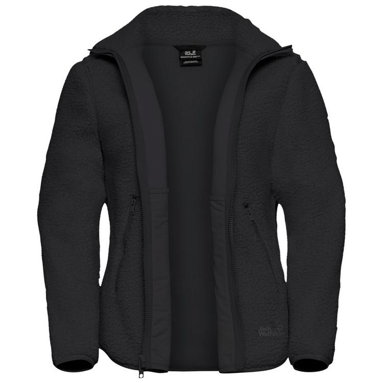 Jack Wolfskin Jack Wolfskin HIGH CURL JKT W Fleecejacke Damen - black - 3 | SportScheck