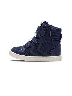 hummel STADIL SUPER POLY BOOT MID TEX JR Winterschuhe Kinder BLACK IRIS