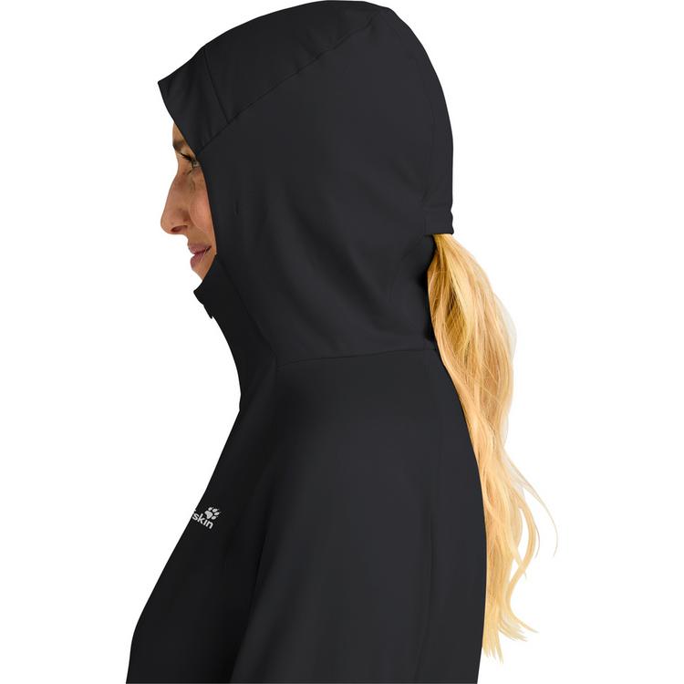 Jack Wolfskin Jack Wolfskin PRELIGHT TRAIL HOODED W Fleecepullover Damen - black - 2 | SportScheck
