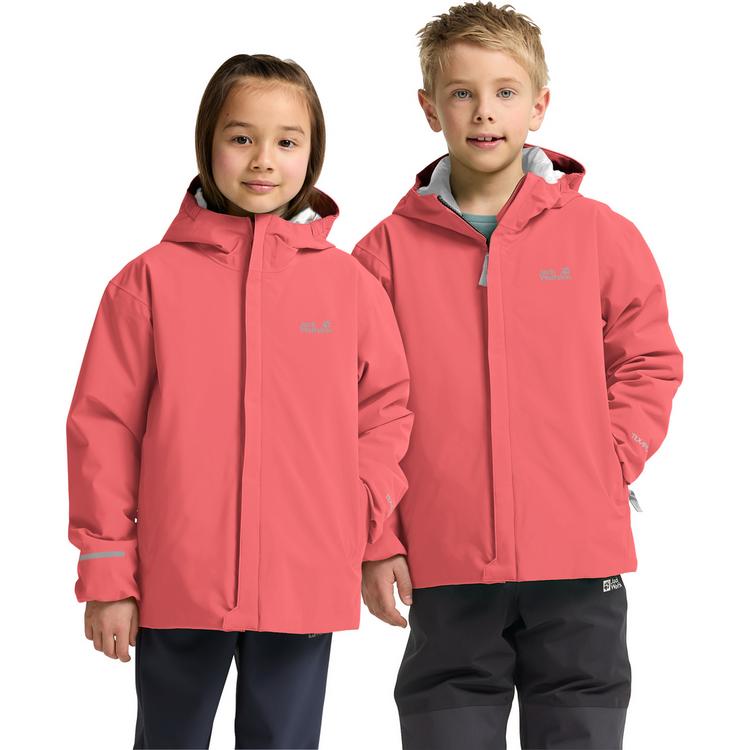 Jack Wolfskin Jack Wolfskin FLOWLINE SKI JKT KIDS Funktionsjacke Kinder - sunset coral - 0 | SportScheck