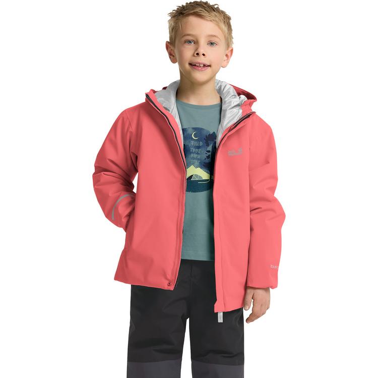 Jack Wolfskin Jack Wolfskin FLOWLINE SKI JKT KIDS Funktionsjacke Kinder - sunset coral - 3 | SportScheck