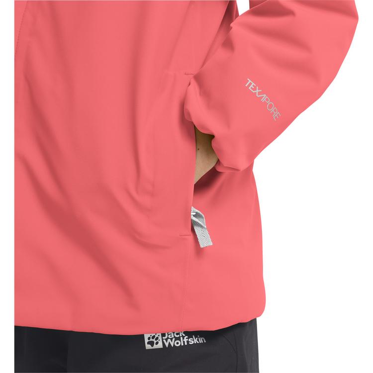 Jack Wolfskin Jack Wolfskin FLOWLINE SKI JKT KIDS Funktionsjacke Kinder - sunset coral - 1 | SportScheck