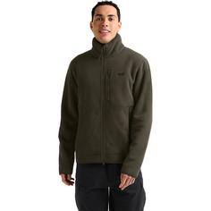 Rückansicht von Jack Wolfskin LAKE RIDGE JKT M Fleecejacke Herren obsidian moss