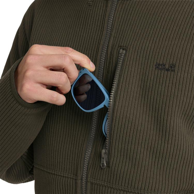 Jack Wolfskin Jack Wolfskin LAKE RIDGE JKT M Fleecejacke Herren - obsidian moss - 1 | SportScheck