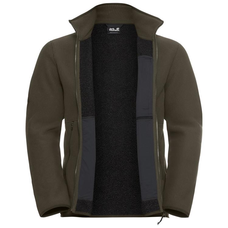 Jack Wolfskin Jack Wolfskin LAKE RIDGE JKT M Fleecejacke Herren - obsidian moss - 3 | SportScheck