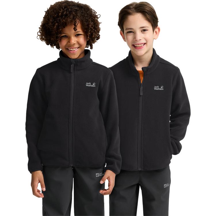 Jack Wolfskin Jack Wolfskin VERTIGO FLEECE JKT K Fleecejacke Kinder - black - 0 | SportScheck