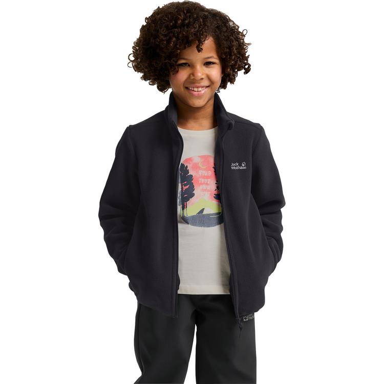 Jack Wolfskin Jack Wolfskin VERTIGO FLEECE JKT K Fleecejacke Kinder - black - 3 | SportScheck