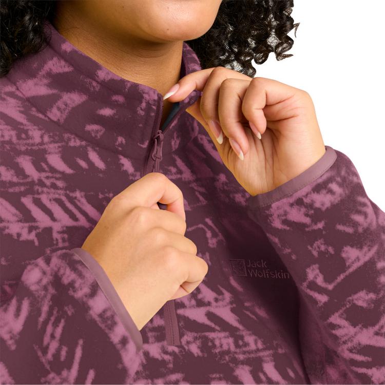 Jack Wolfskin Jack Wolfskin BIG SKY HZ W Fleecepullover Damen - raisin - 1 | SportScheck