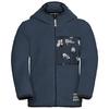 Jack Wolfskin MOOMIN ICE CURL K Fleecejacke Kinder - midnight sky