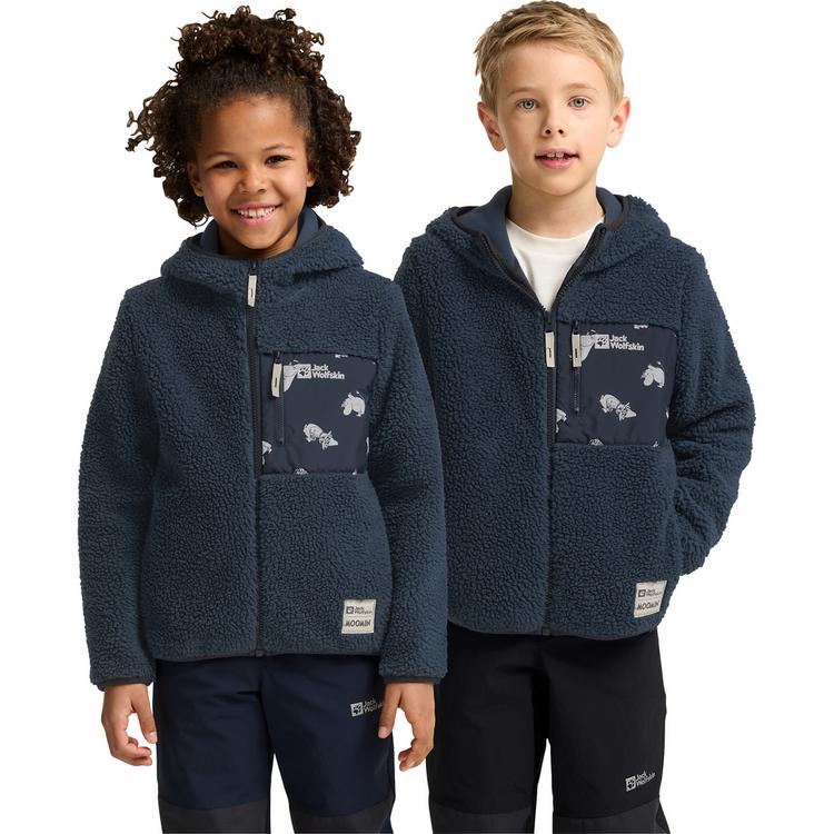 Jack Wolfskin Jack Wolfskin MOOMIN ICE CURL K Fleecejacke Kinder - midnight sky - 0 | SportScheck