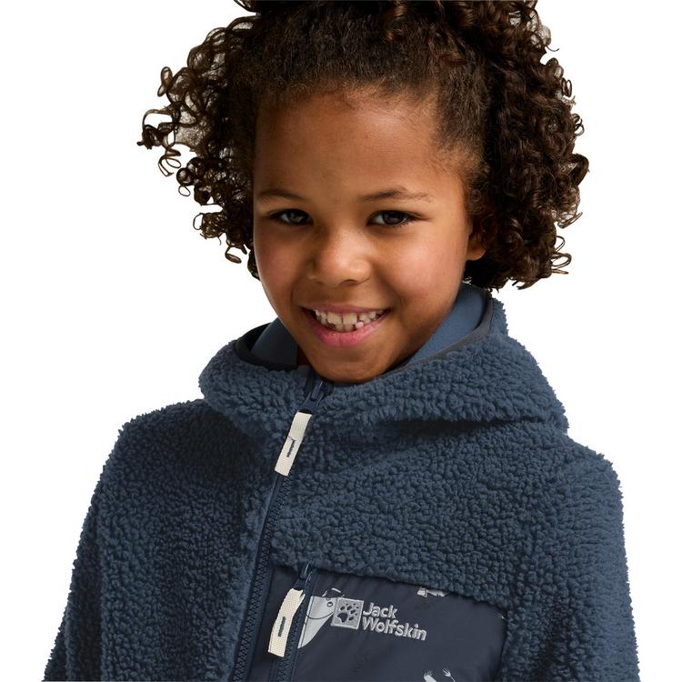 Jack Wolfskin Jack Wolfskin MOOMIN ICE CURL K Fleecejacke Kinder - midnight sky - 0 | SportScheck