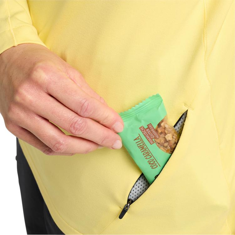 Jack Wolfskin Jack Wolfskin PRELIGHT TRAIL HOODED W Fleecepullover Damen - lemon ice - 0 | SportScheck