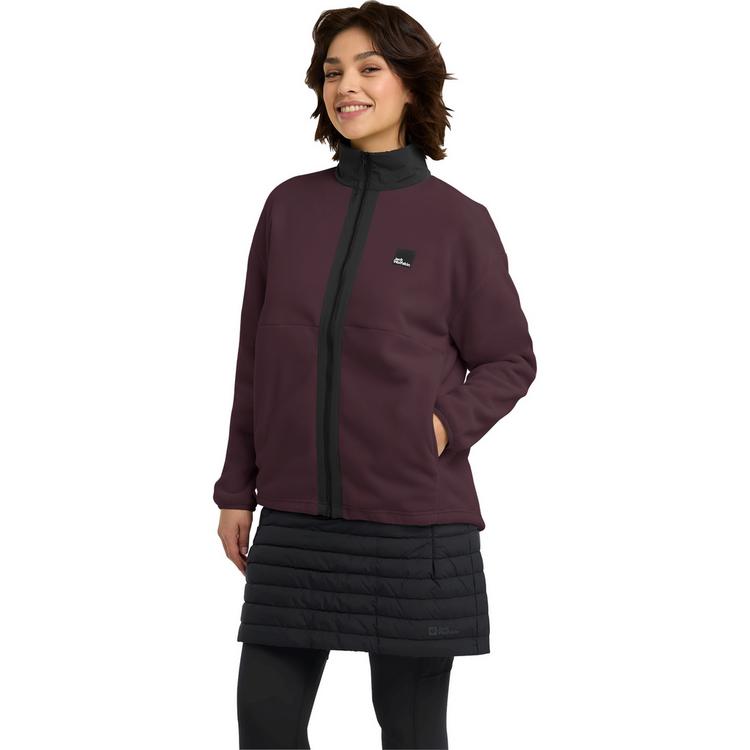 Jack Wolfskin Jack Wolfskin SUMETRO FZ W Fleecejacke Damen - amaranth - 0 | SportScheck