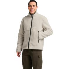Rückansicht von Jack Wolfskin STONE LITE JKT M Fleecejacke Herren pale sand