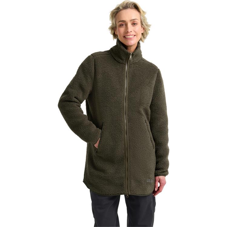 Jack Wolfskin Jack Wolfskin HIGH CURL COAT W Funktionsmantel Damen - obsidian moss - 0 | SportScheck