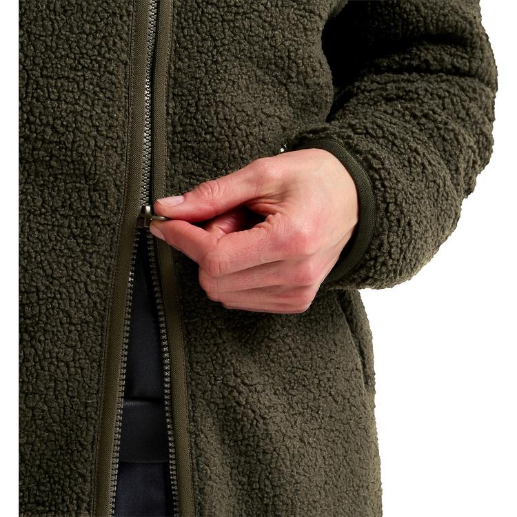 Jack Wolfskin Jack Wolfskin HIGH CURL COAT W Funktionsmantel Damen - obsidian moss - 1 | SportScheck