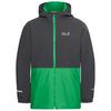 Jack Wolfskin SNOW DAYS JKT KIDS Fleecejacke Kinder - mystic green