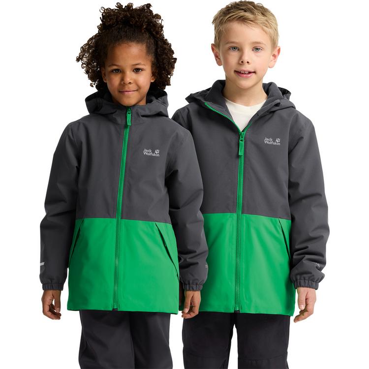 Jack Wolfskin Jack Wolfskin SNOW DAYS JKT KIDS Fleecejacke Kinder - mystic green - 0 | SportScheck