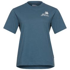 Jack Wolfskin CADENA T W T-Shirt Damen TENT Aluminium Blue