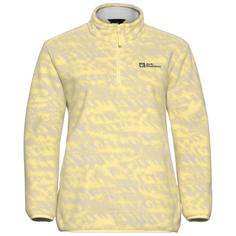 Jack Wolfskin BIG SKY HZ W Fleecepullover Damen lemon ice