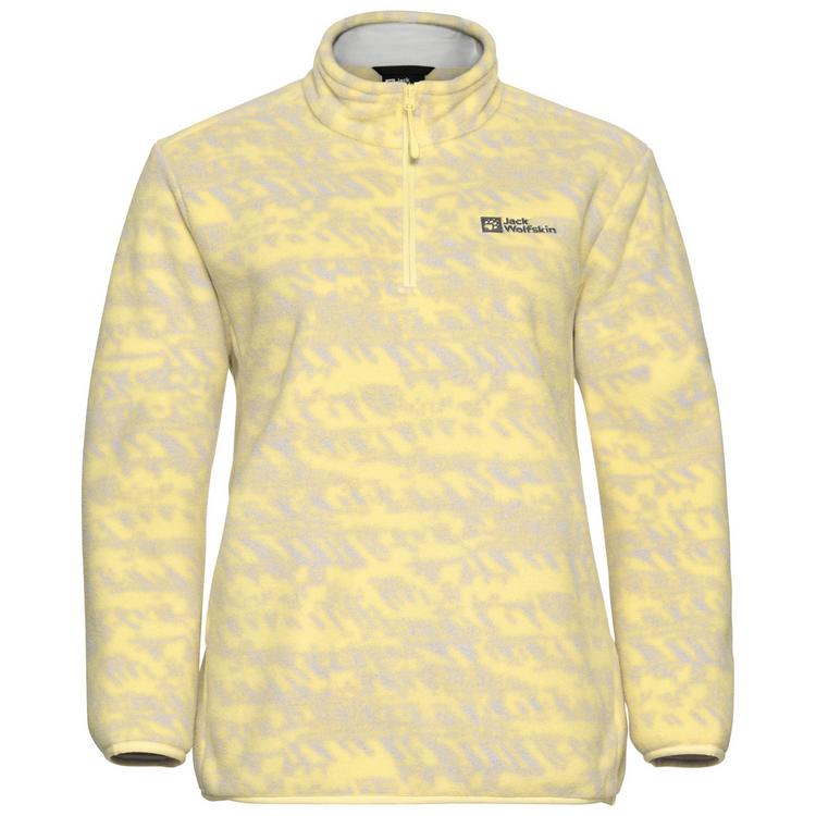 Jack Wolfskin Jack Wolfskin BIG SKY HZ W Fleecepullover Damen - lemon ice - 0 | SportScheck