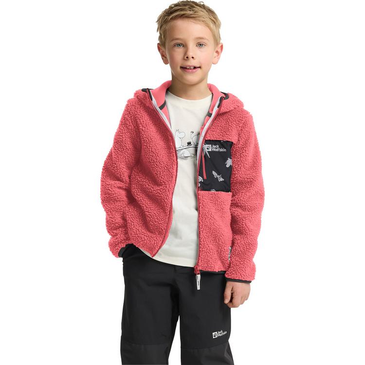 Jack Wolfskin Jack Wolfskin MOOMIN ICE CURL K Fleecejacke Kinder - sunset coral - 3 | SportScheck