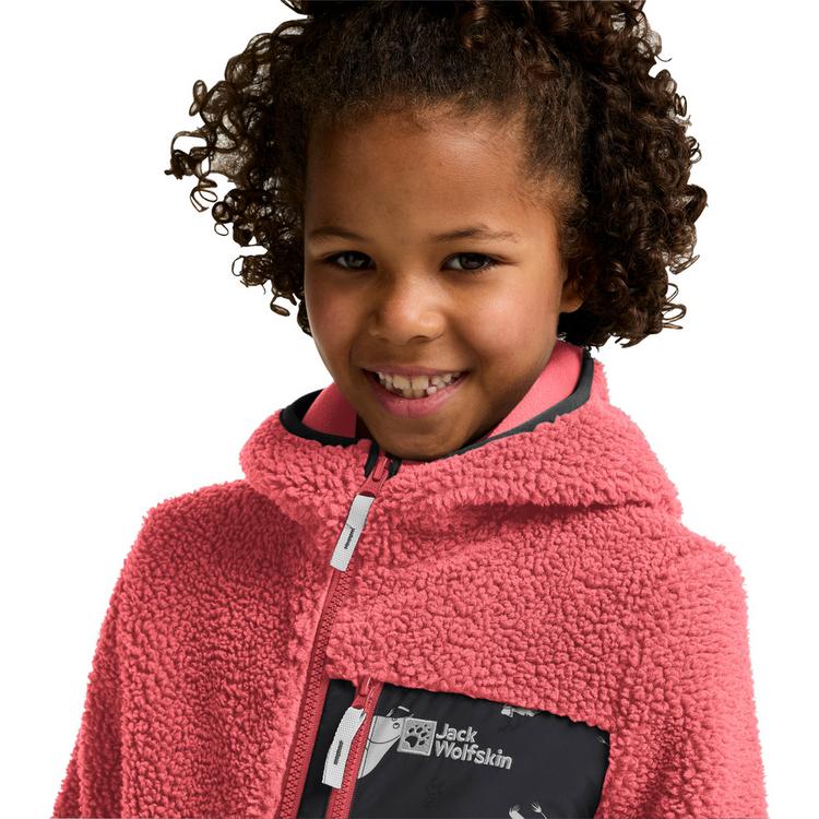 Jack Wolfskin Jack Wolfskin MOOMIN ICE CURL K Fleecejacke Kinder - sunset coral - 0 | SportScheck